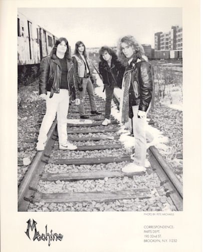 band photos, machine, machine band photos, photo by pete michaels