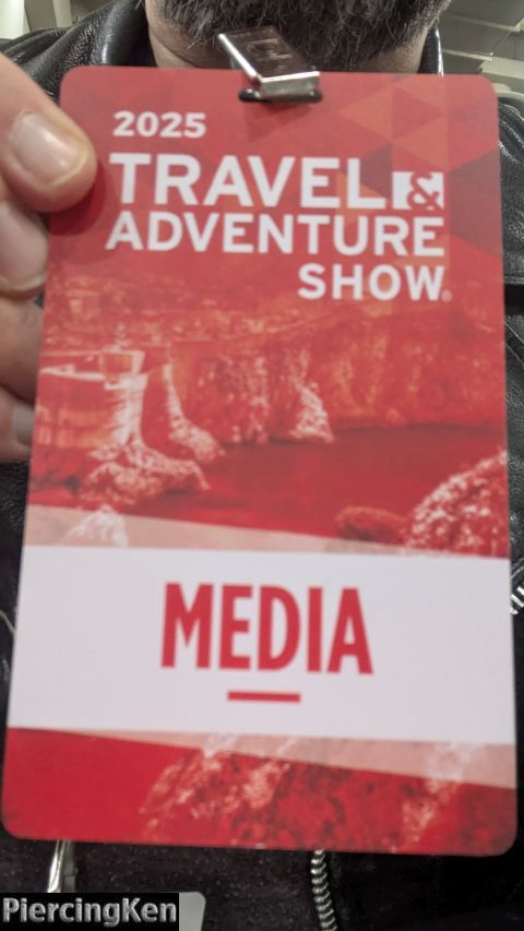 convention photos, travel and adventure show 2025, ken pierce media photo